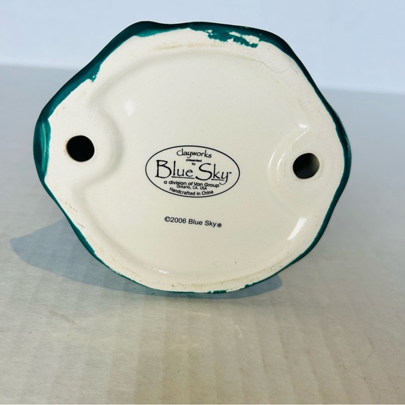 Blue Sky Ceramic Angel 2006 Spring Votive Holder by Heather Goldminc - Picture 8 of 8